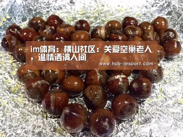 im体育:横山社区:关爱空巢老人,温情洒满人间(图3) im体育下载